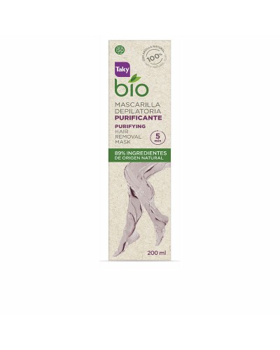 Cera Depilatoria Corpo Taky Bio Natural 0% Purifying 200 ml