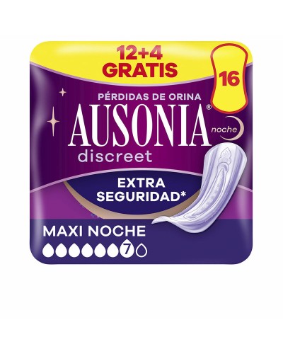 Compresses pour Incontinence Ausonia Discreet Maxi 16 Unités