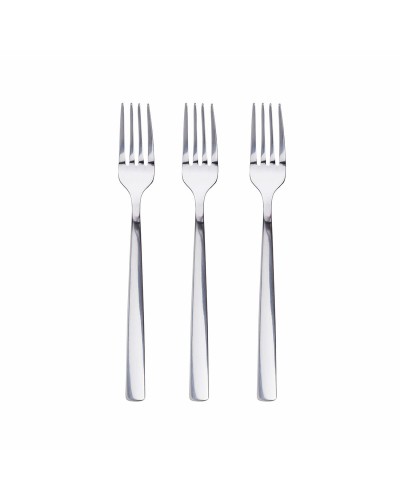 Set med dessertgafflar San Ignacio Earth SG7782 Glans 3 antal