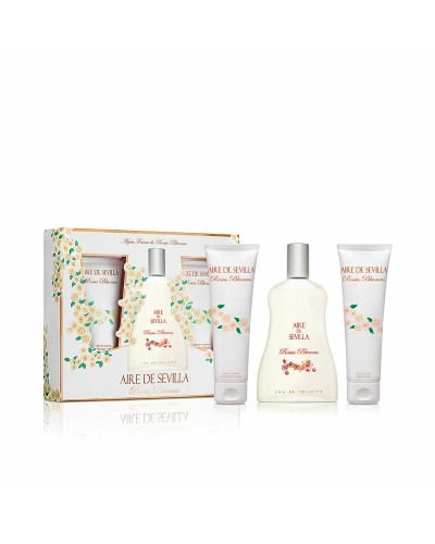 Women's Perfume Set Aire Sevilla Rosas Blancas 3 Pieces