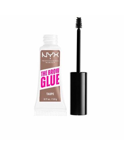 Ögonbryn färgade NYX THE BROW GLUE Beige-brun (taupe) 5 g