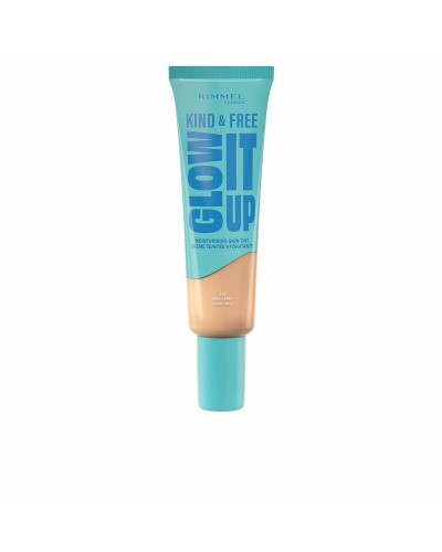 Fluid Makeup Basis Rimmel London KIND & FREE Nº 010-Rose Ivory 30 ml