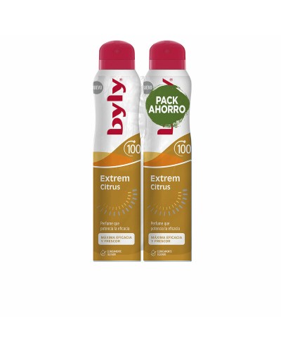 Deodorant Spray Byly BYLY EXTREM CITRUS 2 Onderdelen