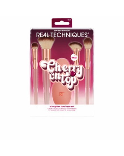 Make-upborstel Real Techniques CHERRY ON TOP 6 Onderdelen