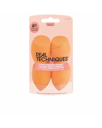 Pennello da Trucco Real Techniques MIRACLE COMPLEXION 4 Pezzi