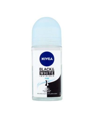 Déodorant Roll-On Men Black & White Active Nivea 4005900386564 (50 ml) (50 ml)