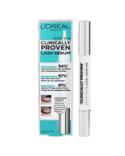 Serum voor Wimpers en Wenkbrauwen CLINICALLY PROVEN L'Oreal Make Up Clinically Proven