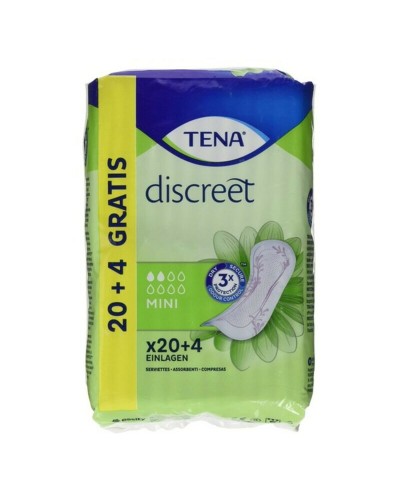 Assorbenti da incontinenza Discreet Mini Tena (24 uds)