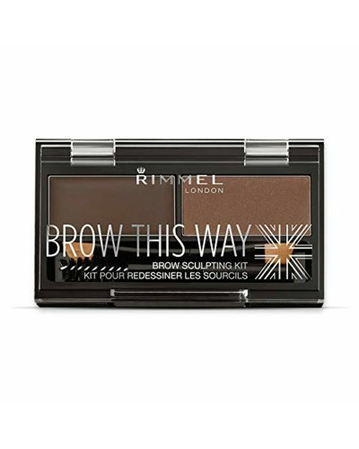Silmämeikki Rimmel London Brow This Way 003-Dark Brown