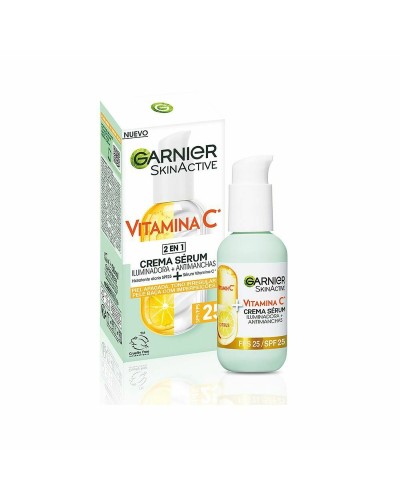 Crème + Sérum Garnier Skinactive Vitamina C Spf 25 50 ml