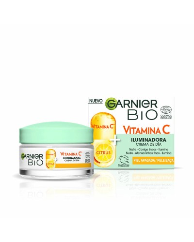 Crème éclaircissante Garnier BIO Vitamine C (50 ml)