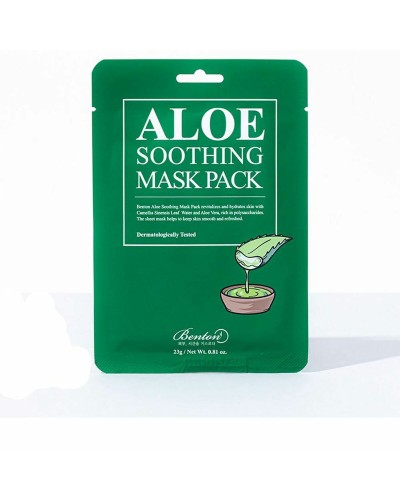 Maschera Viso Idratante Benton Aloe Soothing Aloe Vera 23 g 50 ml
