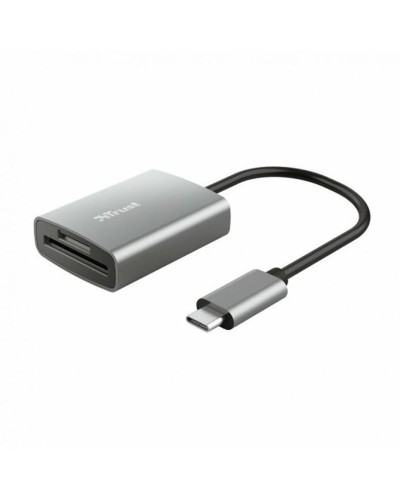 Lecteur de Cartes SD/Micro SD USB-C Rapide Trust - Portable
