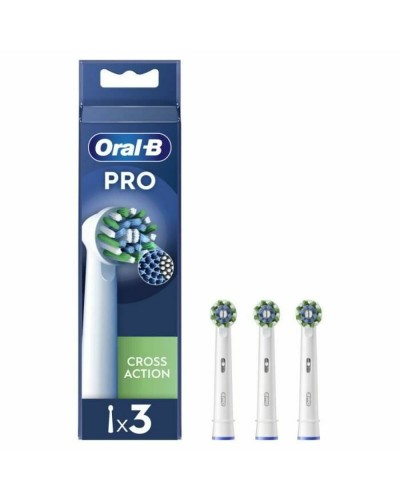 Borstel vervanger Oral-B Pro Cross action 3 Onderdelen