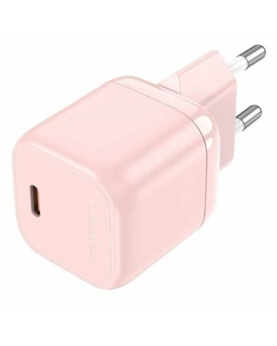 Vention Caricabatterie USB-C 30W Rosa - Ricarica Rapida Smartphone & Tablet

