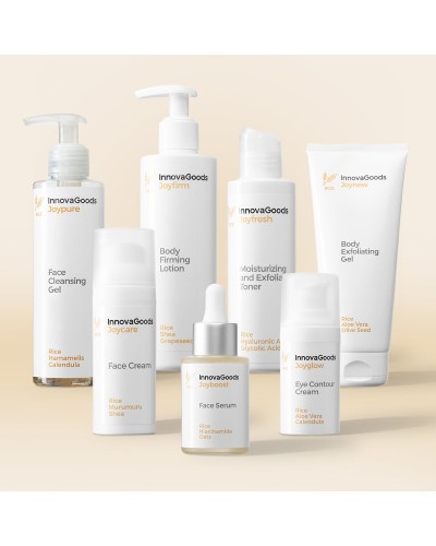 Pack de Rutina Facial y Corporal Rice InnovaGoods