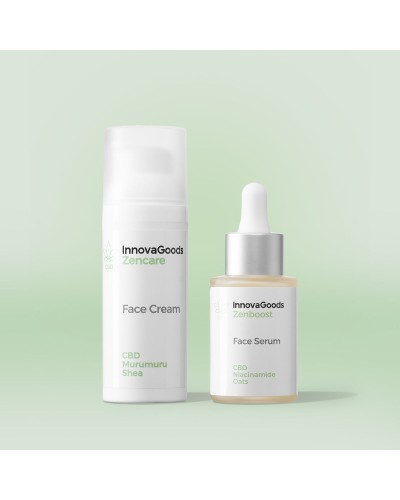 Doppel-Pack Feuchtigkeitspflege Gesicht CBD InnovaGoods