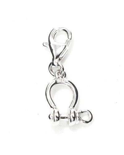 Sieraad Dames Xenox CHARM_MOSQUETON Zilverkleurig 1 cm