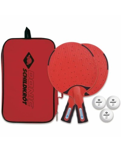 Schildkröt Donic Ping Pong Set: 2 Rackets, 3 Balls, Indoor Outdoor
