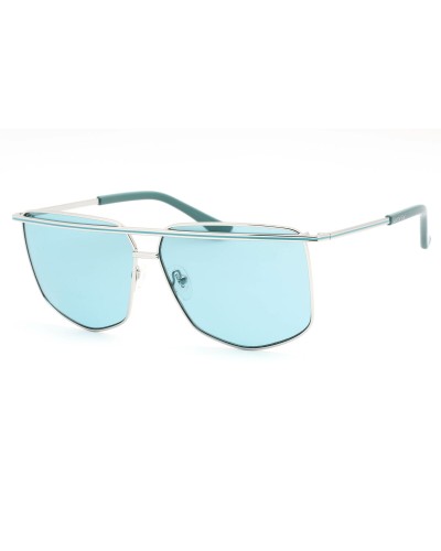 Guess GU7851 Gafas de Sol para Mujer Plata/Morado Lentes 63mm

