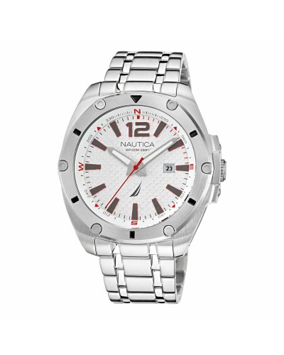 Nautica Montre Homme NAPTCS221 - 44mm, Chronographe, Sport Décontracté
