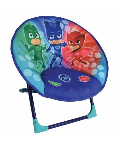 PJ Masks Poltrona Pieghevole per Bambini - 53x56x43cm - Comoda e Pratica
