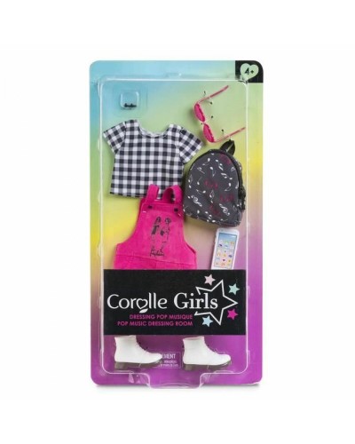 Corolle Puppenkleider 36cm - Blumenkleid und Hut - Spielzeug Zubehör
