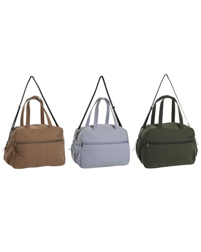 Borsa Donna Home ESPRIT Verde Beige Lilla 42 x 19 x 30 cm (3 Unità)