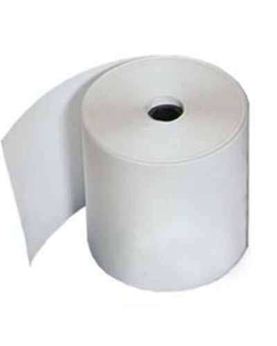 Zebra Rouleau Papier Thermique 80mm x 155m - Étiquettes Adhésives Blanc
