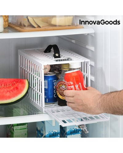Cage de Sécurité pour Réfrigérateurs Food Safe d'InnovaGoods : Protection Anti-Enfants
