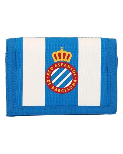 Portefeuille RCD Espanyol Blauw Wit