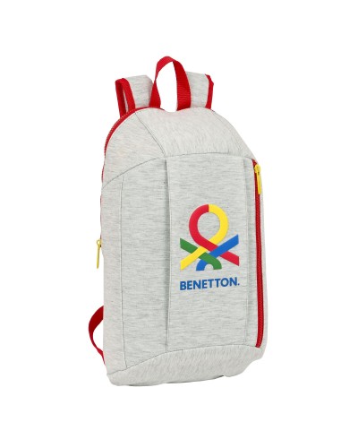 Zaino Casual Benetton Pop Grigio 10 L