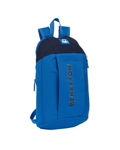 Ryggsäck Casual Benetton Deep water Blå 10 L