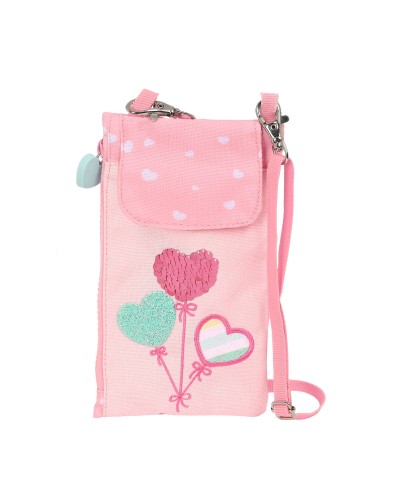 Portemonnee BlackFit8 Globitos Telefoonhoes Roze