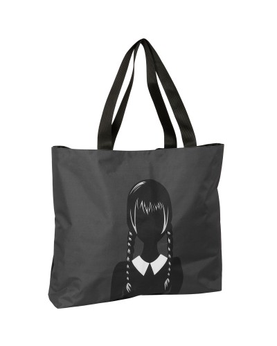 Bolsa de Compras Wednesday Negro 50 x 45 x 10 cm