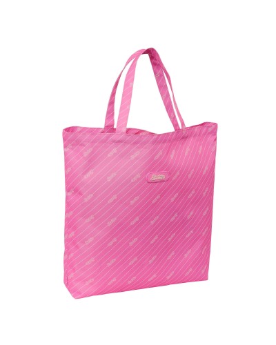 Handtas Dames Barbie Logomania Roze 50 x 45 x 10 cm