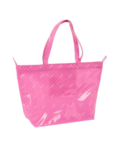 Bolso Mujer Barbie Logomania Rosa 54 x 35 x 17 cm