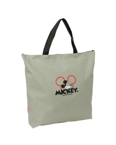 Damen Handtasche Mickey Mouse Clubhouse Mood Grau 50 x 45 x 10 cm