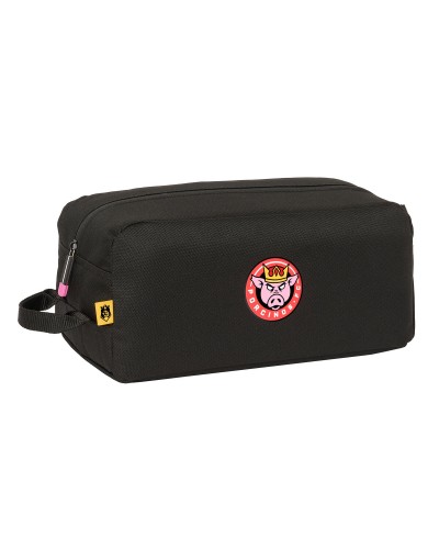 Kotelo matkatohveleille Kings League Porcinos Musta 34 x 15 x 18 cm