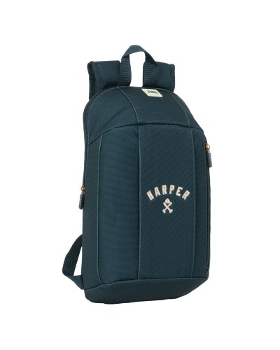 Casual Backpack Harper & Neyer Navy Blue 22 x 39 x 10 cm