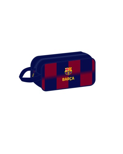 Kotelo matkatohveleille F.C. Barcelona Sininen Punaruskea 29 x 15 x 14 cm