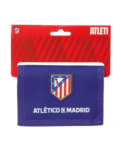 Portefeuille Atlético Madrid Blauw Wit Rood 12,5 x 9,5 x 1 cm
