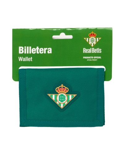 Portefeuille Real Betis Balompié Groen Turquoise 12,5 x 9,5 x 1 cm