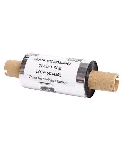 Zebra 3200 Wax/Resin Thermal Transfer Ribbon - 12 Units
