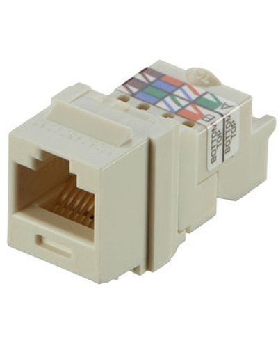 Panduit NK6TMIW Shielded Cat6A RJ45 Connector, Quick Installation
