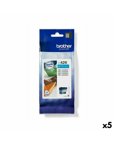 Brother LC426 Cyan Original - Multipack mit 5 Tintenpatronen - Hohe Reichweite
