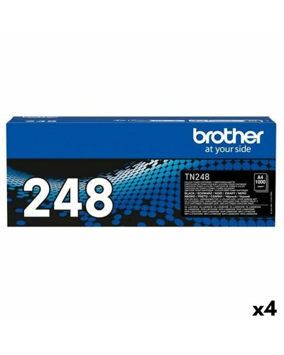 Toner Brother TN248 Zwart (4 Stuks)
