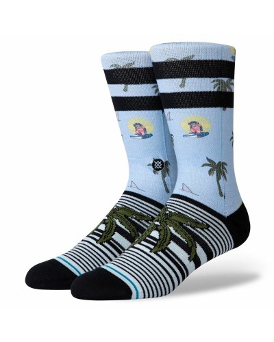 Knöchelsocken Stance Aloha Monkey Staple Hellblau 42-46