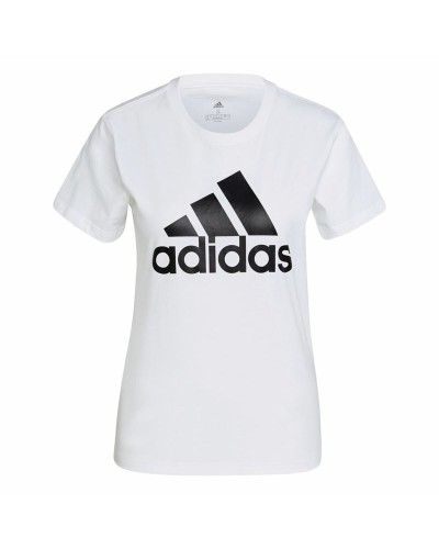 Camiseta de Manga Corta Mujer Adidas GL0649 Blanco (XS)