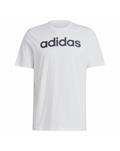 Heren-T-Shirt met Korte Mouwen Adidas Essentials Linear Logo XL